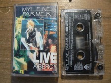 MYLENE FARMER LIVE A BERCY CASSETTE AUDIO TAPE K7