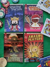 4 Cartes Postales De Poker