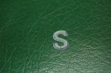 Ancienne - petite Lettre Enseigne En plomb - Mobilier Industriel : S - 1,7 cm -