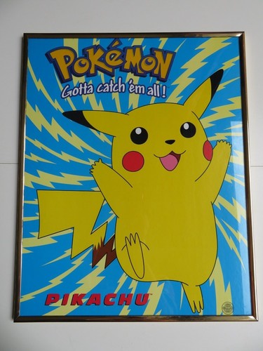 Pokémon poster cadre verre - cadre, en