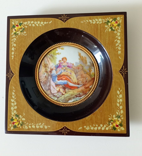 Miniature sur porcelaine - miniature,