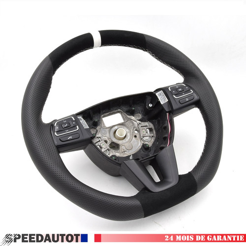 Mise point alcantara volant - au,
