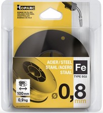 Bobine fil acier 0.8 mm 0.9kg ° 100mm soudure MIG GYS