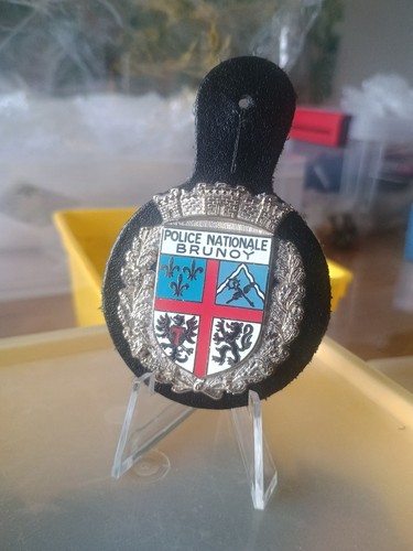 Insigne métal police