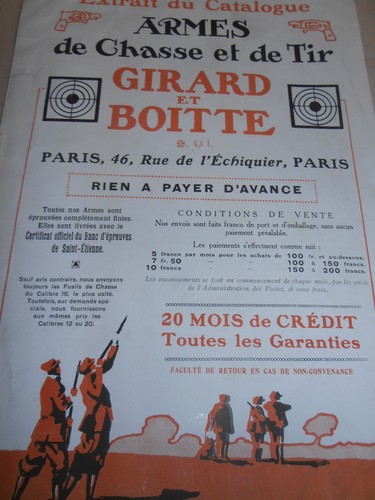 Dépliant sur les armes - dépliant,