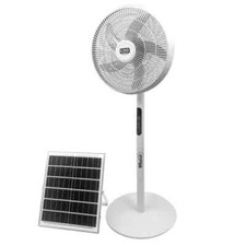 Ventilateur Solaire Rechargeable Pour Bateau Camping Avec 3 Options De Recharge