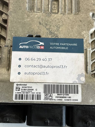 Calculateur moteur citroen - citroen, c4