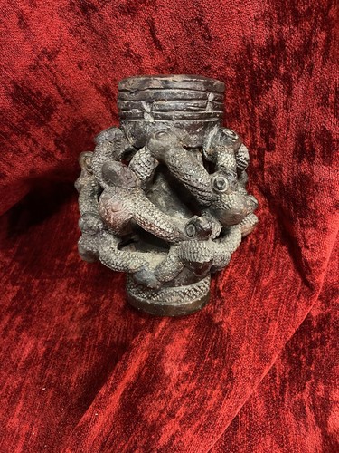 Rare céramique décor aux
