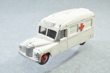 BI935 Dinky Toys GB #253 Daimler Ambulance - white with windows B/-