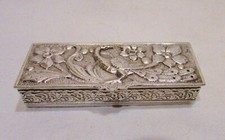 BOITE TABATIERE ARGENT MASSIF