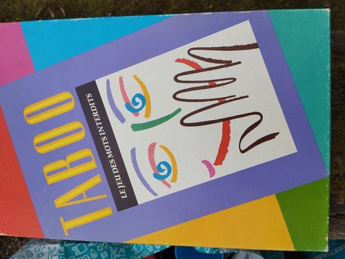 Taboo jeu société 1990 - société,