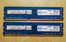Kit Mémoire RAM DDR3 8Go (2x4Go) Dell SK Hynix PC3-12800 .