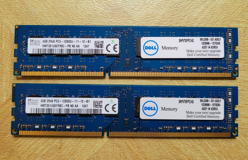 Kit mémoire ram ddr3 - kit, 8go