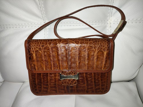 Magnifique sac cuir crocodile - magnifique,