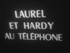 Laurel & Hardy au téléphone (1933) Film 9,5 mm