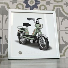 Poster Mobylette Peugeot 102