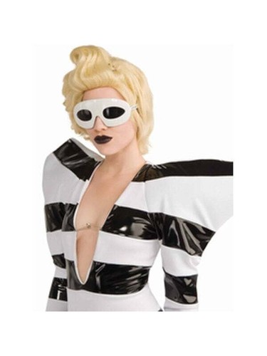 Lady gaga white glasses - lady,