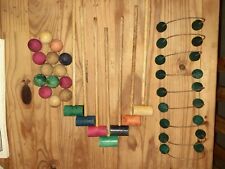 Ancien Jeu de Croquet de Salon