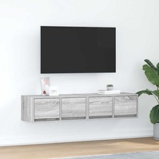 Meubles TV 2 pcs chêne fumé