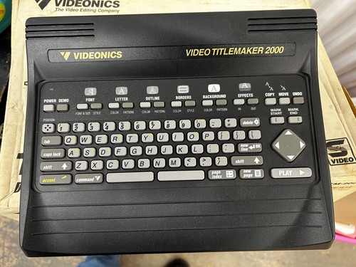 Videonics video titlemaker - video,