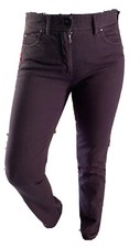 JEAN FEMME couleur PRUNE DE LA