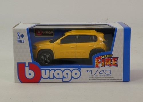 Burago fiat panda - burago, jaune
