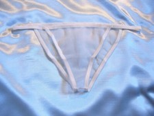 culottes blanc transparent