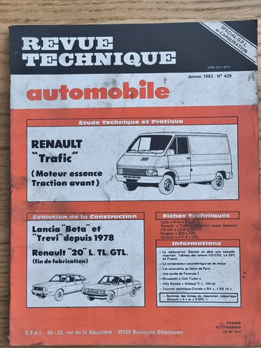 Revue technique automobile - revue,