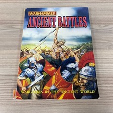 Livre Souple Warhammer Ancient Battles Historique 1998 Règles Wargaming