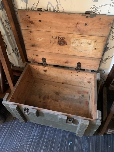 Caisse militaire bois - militaire,