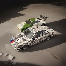 LOT 1/43 BMW 635 CSi Gr.A +