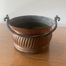 Jardinière cache-pot en cuivre diamètre 20 cm Ref Gbs 