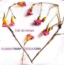 Florent Pagny, Cécilia Cara ‎CD Single L'air Du Temps - France (G/EX)
