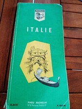 Guide Vert Michelin Italie, 1961, 280 p, bon état 4eme edition
