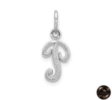 Breloque pendentif en or blanc