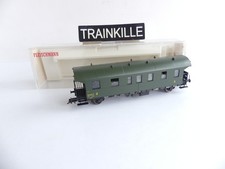 5073 F HO FLEISCHMANN VOITURE VOYAGEURS 2 E CLASSE SNCF TYPE BOITE A TONNERRE