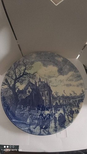 Assiette décorative delft - assiette,