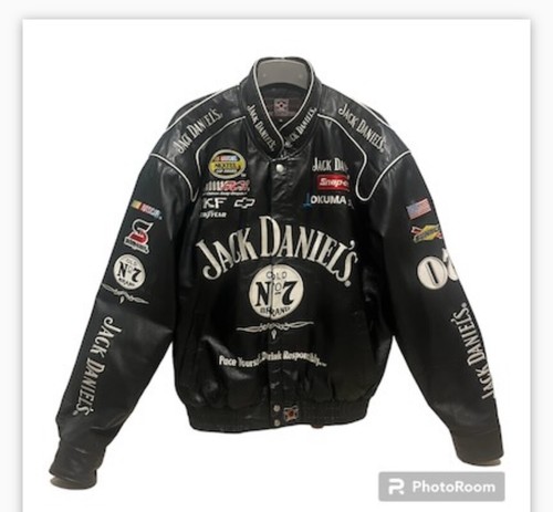 Blouson jack daniel cuir - blouson, daniel's