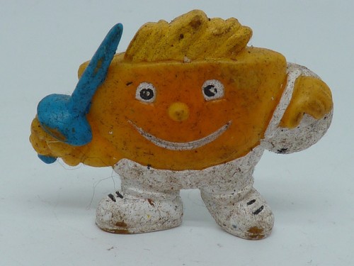 Mini figurine ancienne - ancienne, pvc