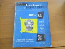 MARCHAND REPARATEUR MACHINES AGRICOLES SPECIAL SALON 1958 TRACTEUR MOISSONNEUSE