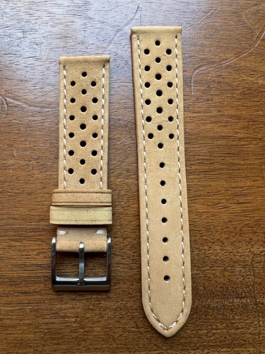 Bracelet cuir beige mat - cuir,