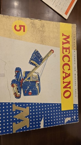 Jouet ancien mecano - jouet,