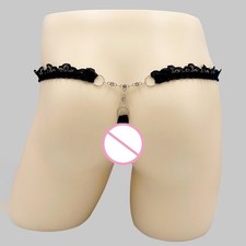 String homme dentelle