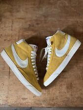 2010 Nike Blazer Suede Mustard Gold Dart 344344-700 Offwhite supreme stussy Sb