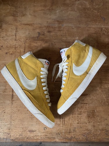 2010 nike blazer suede - nike, mustard