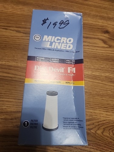 Dvc micro lined dirt devil - dvc,