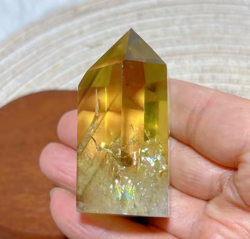 Cristal citrine fumée - cristal,