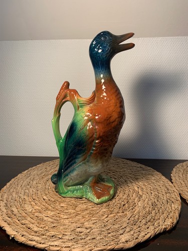 Vase canard barbotine - vase,