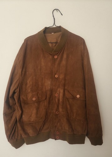 Veste blouson en - en, daim