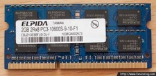 RAM So Dimm 2 Go DDR3 PC3 -